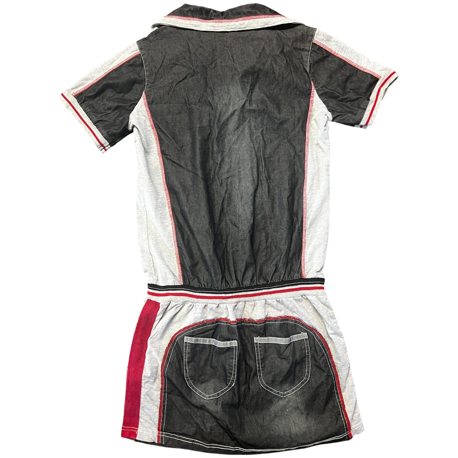 Cop Copine Denim Jersey Jumpsuit (S)