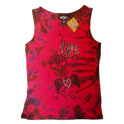 Harley Davidson Sleeveless Tie-Dye Tank (L)