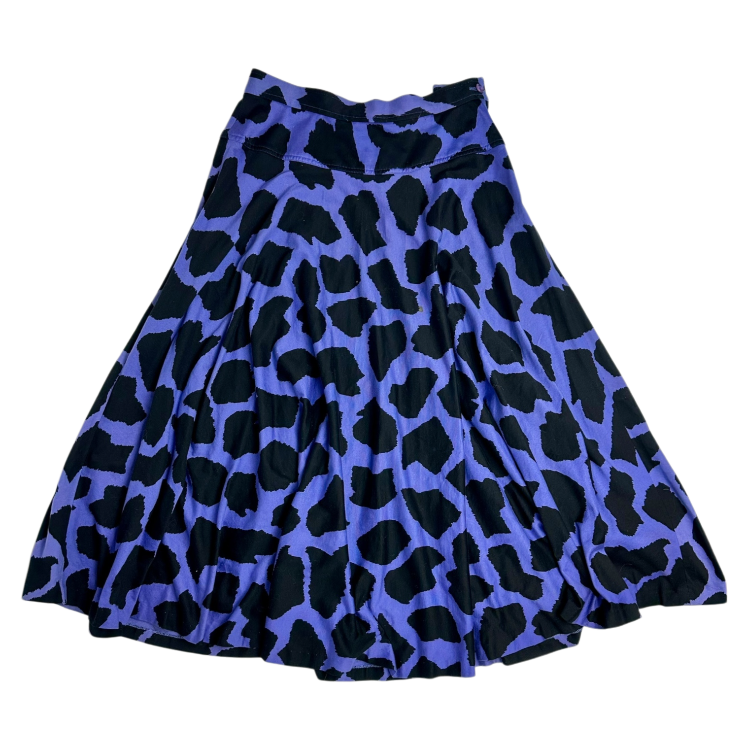 Vintage Animal Print Maxi Skirt (XS/S)