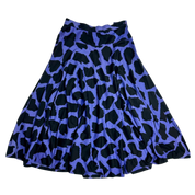 Vintage Animal Print Maxi Skirt (XS/S)