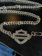 Harley Davidson Emblem Chain Belt