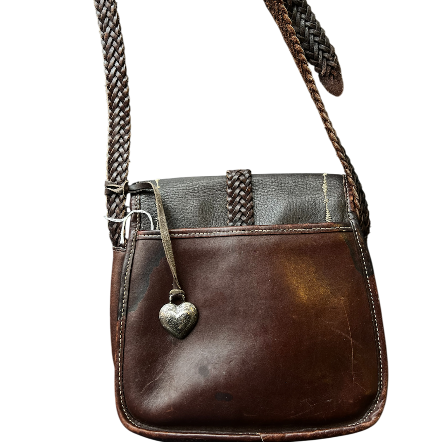 Brighton Brown Leather Buckle Purse