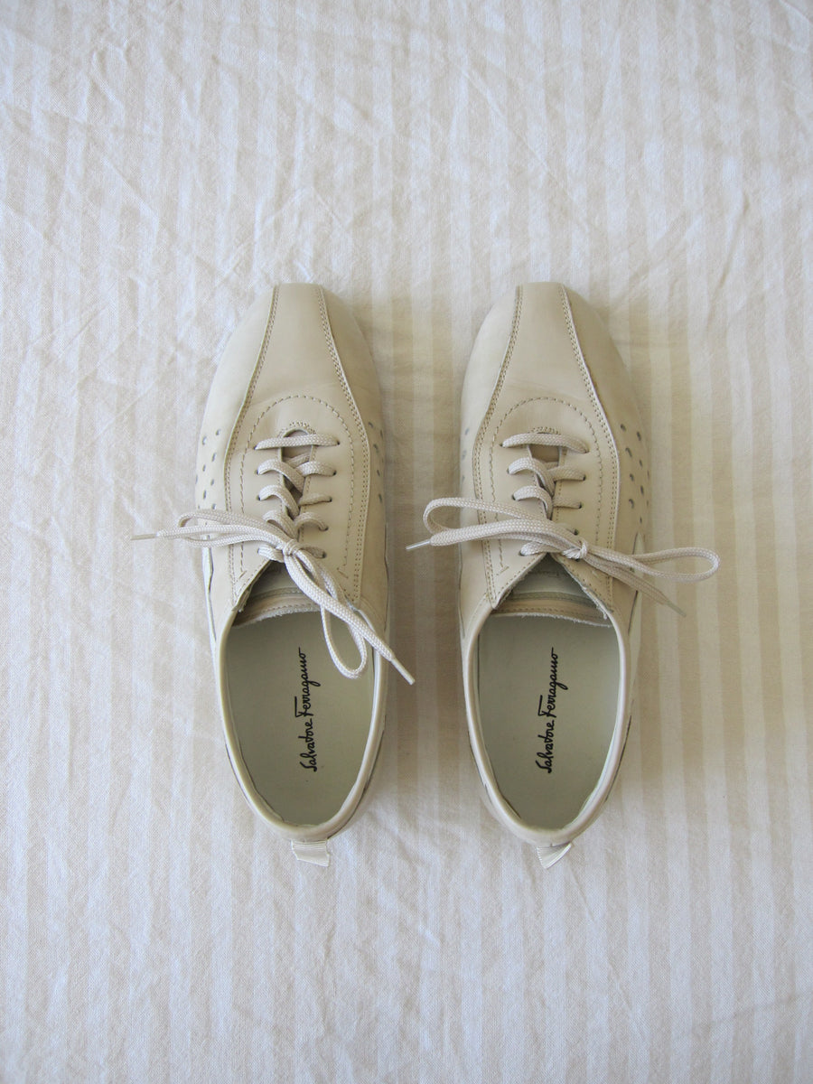 2000's Salvatore Ferragamo Ballet Sneakers (7.5/8)