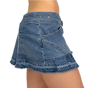 Funky Pleated Mini Skirt (S)
