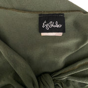 Y2K Tie Front Mesh Top (M)