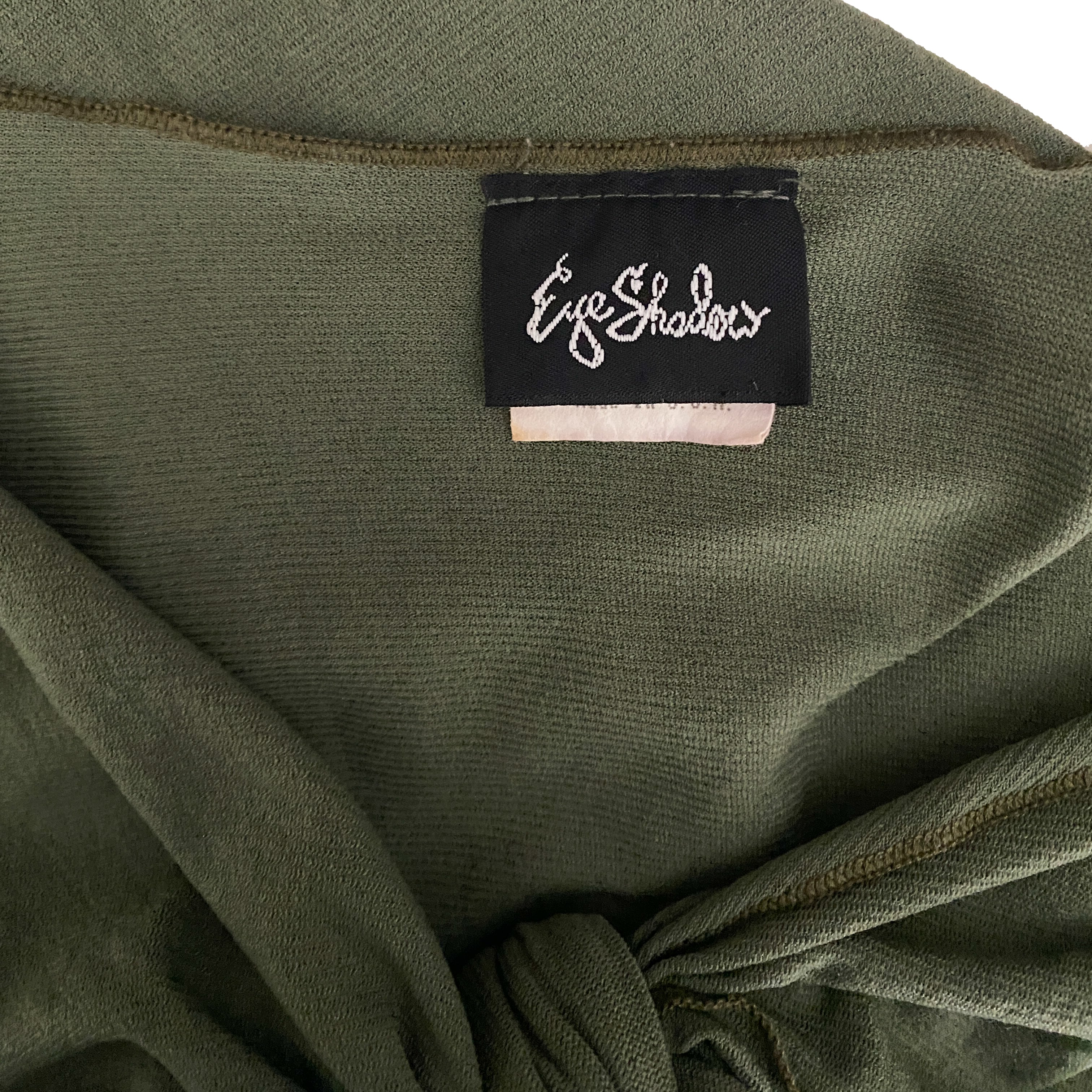 Y2K Tie Front Mesh Top (M)