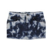 Italian Y2K Denim Mini Skirt (XS)