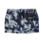 Italian Y2K Denim Mini Skirt (XS)