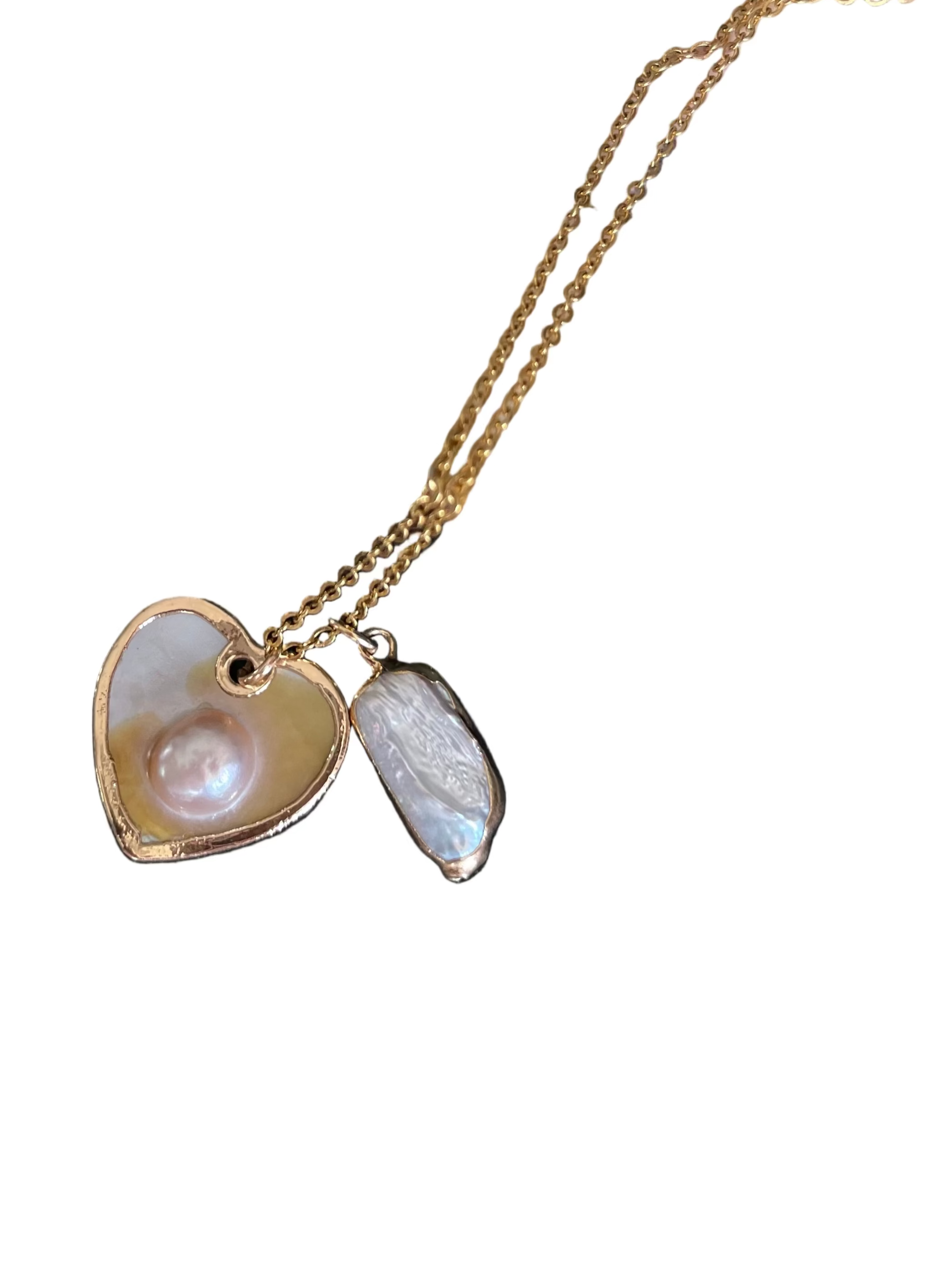 Heart of Pearl Necklace