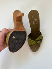 Vintage Y2K Donald Pliner Glam Heels (8/8.5)