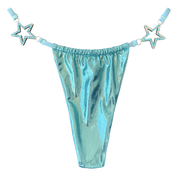 Charmed Bikini Bottom Teal (XS-XL)