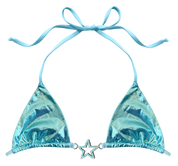 Charmed Bikini Top Teal (XS-XL)