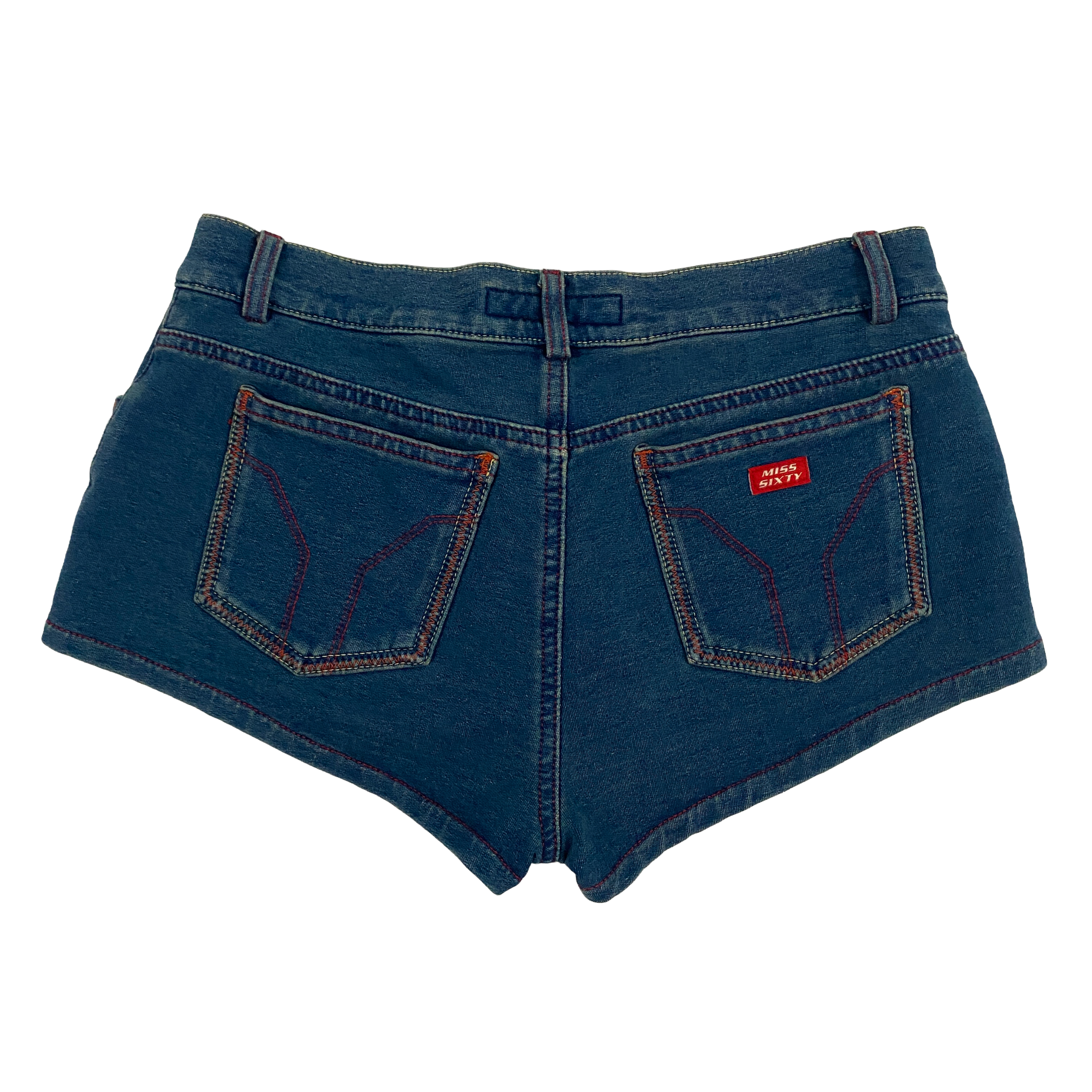 Miss Sixty 2000s Low Rise Micro Shorts (XS) – Holy Thrift