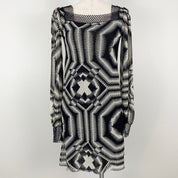 Jean Paul Gaultier Trippy Mesh Dress (M)