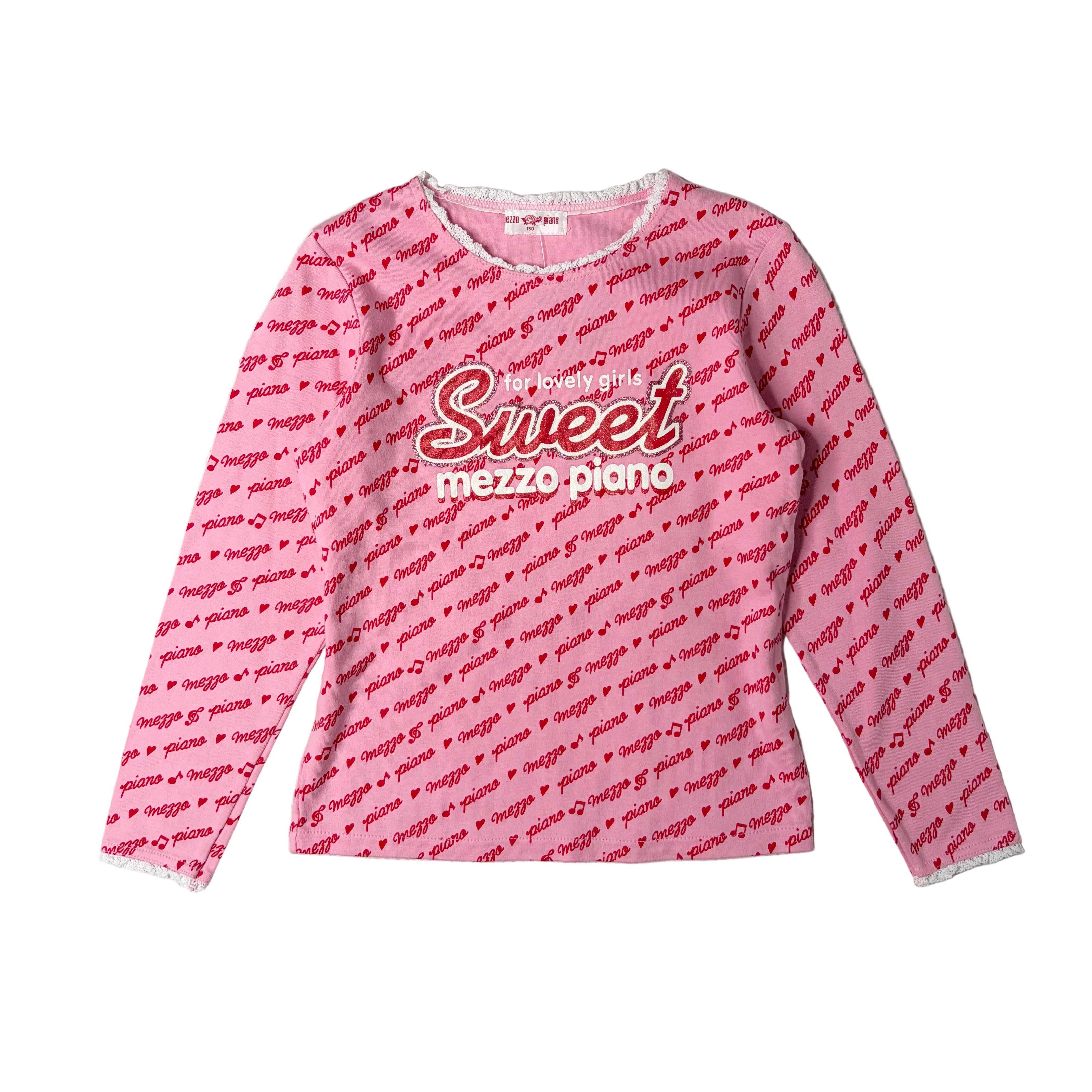 Mezzo Piano AOP Long Sleeve (XS) – Holy Thrift