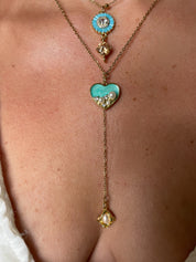 Lustrous Heart Necklace
