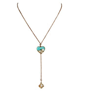 Lustrous Heart Necklace