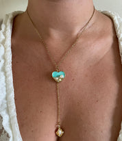 Lustrous Heart Necklace