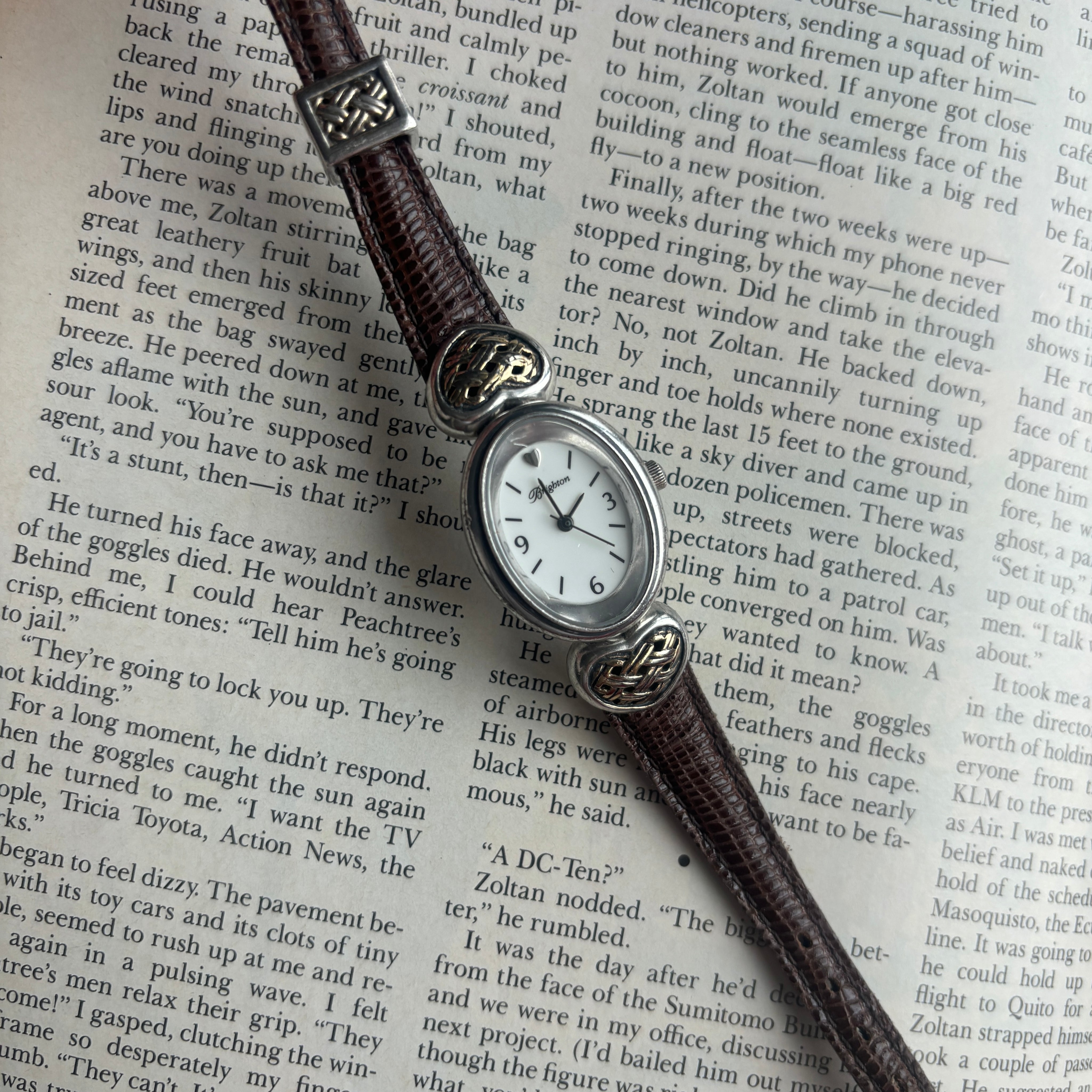 2000s Reversible Leather Band Watch