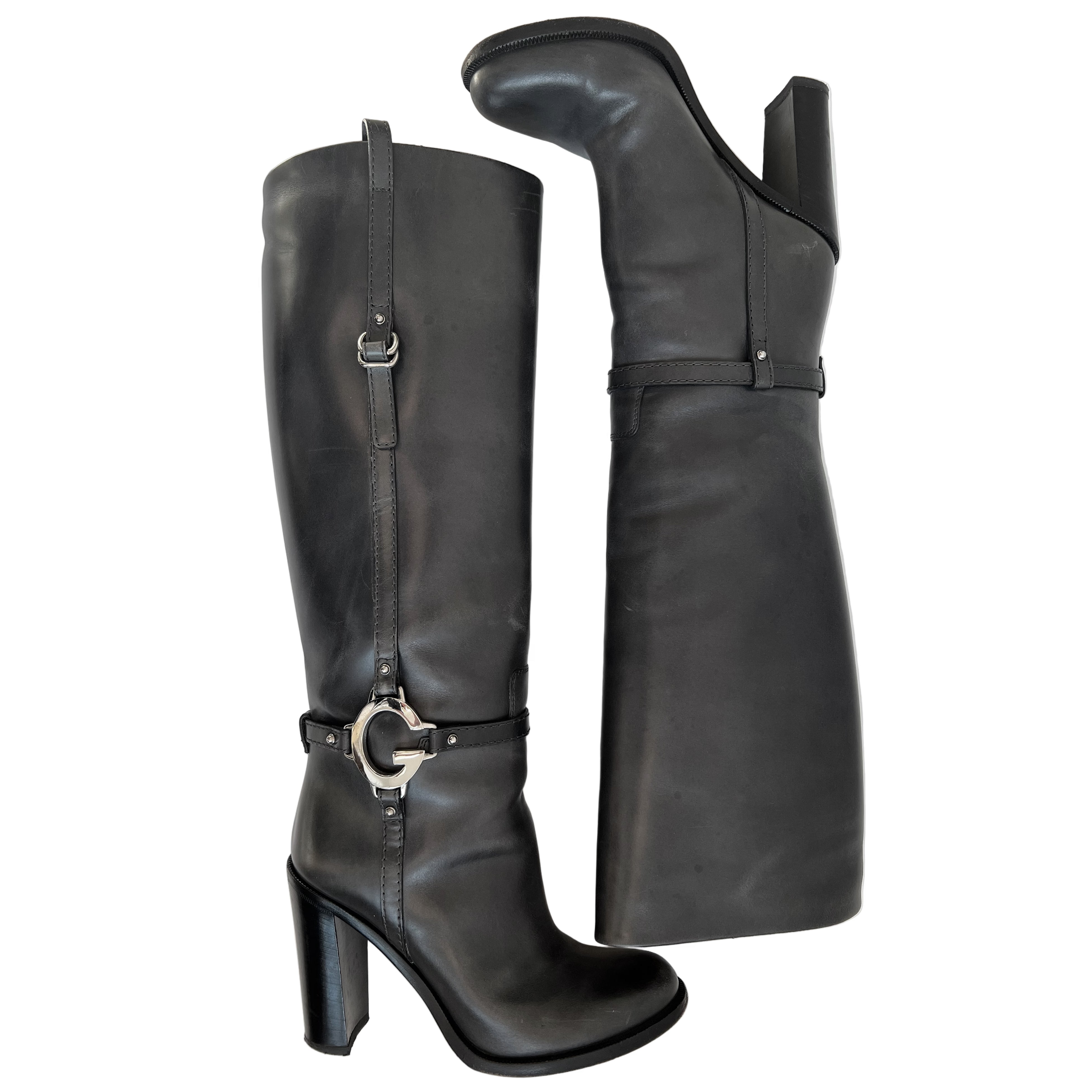 Vintage Genuine Leather Gucci Boots (8)