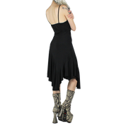 Euro Vintage Asymmetric Dress (S)