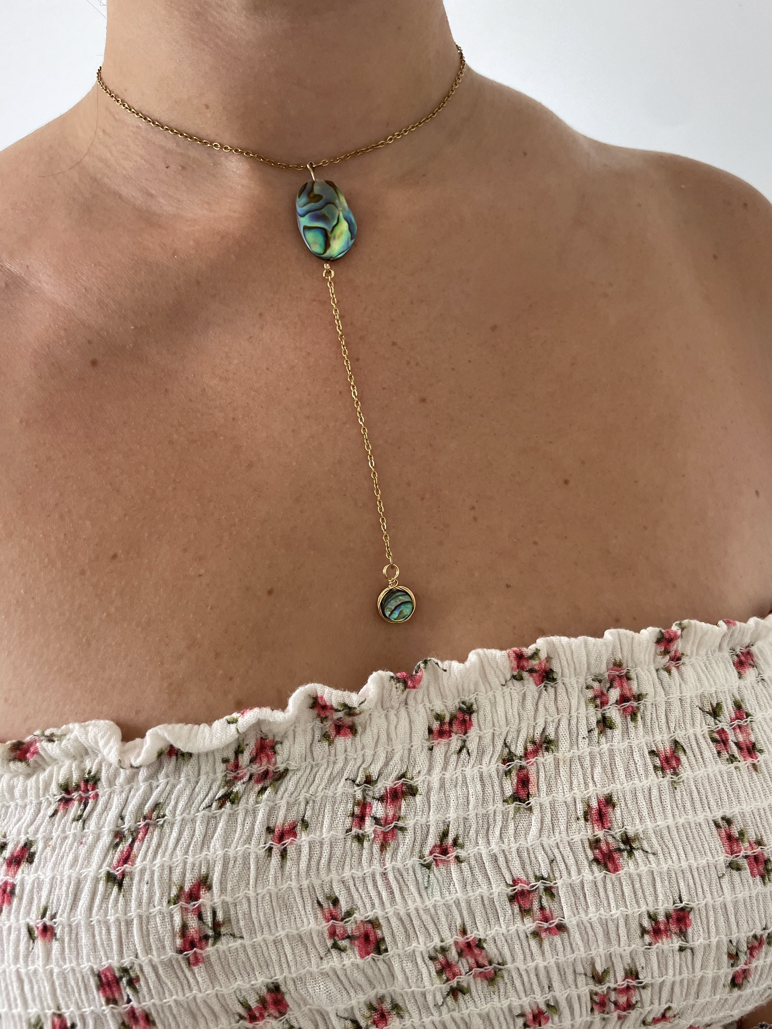 Abalone Treasure Necklace
