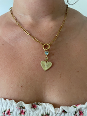 Fortune Paperclip Necklace