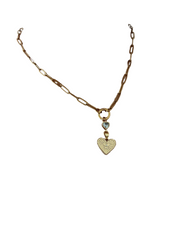 Fortune Paperclip Necklace