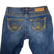 00s Contrast Stitch Bootcut Jeans (S)