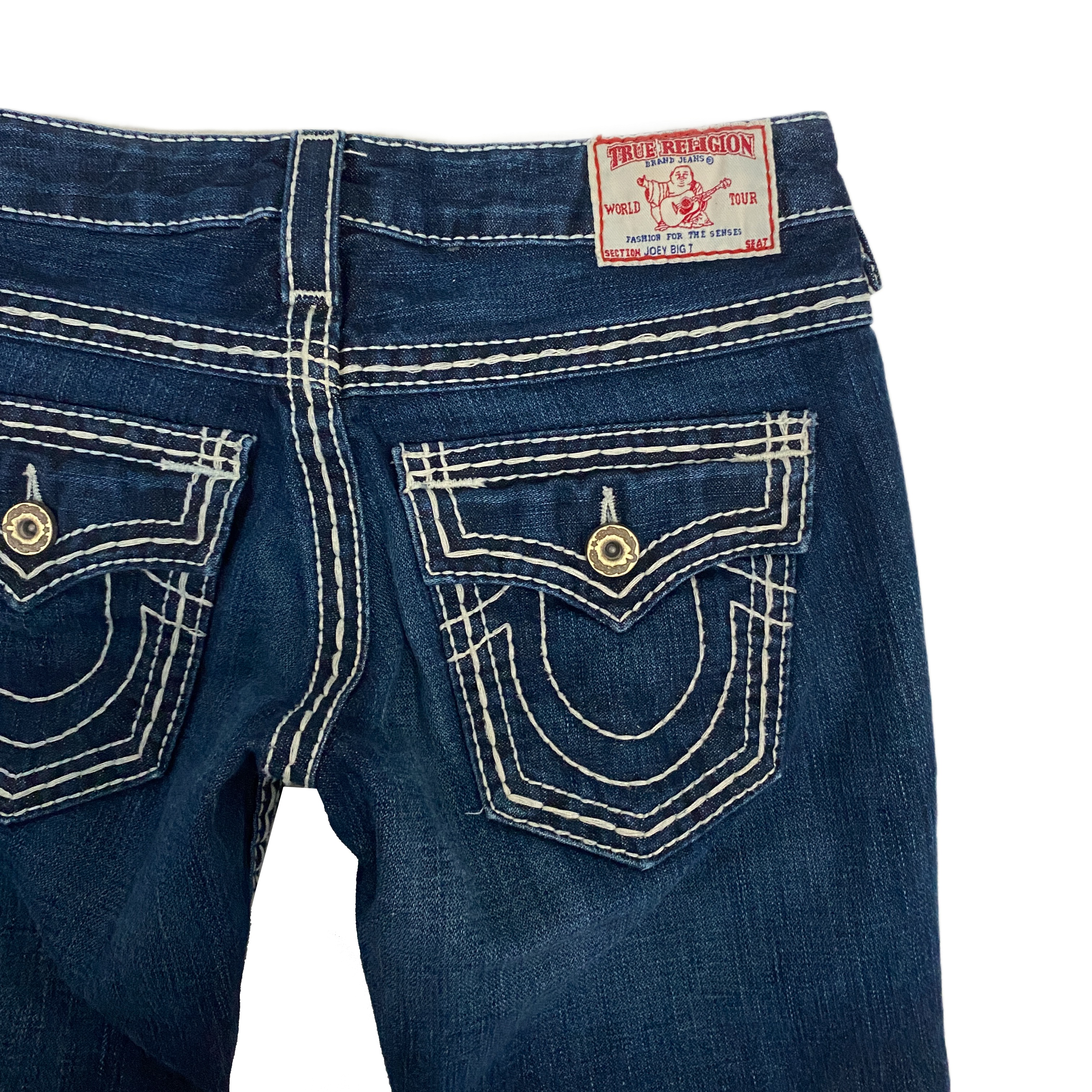 True Religion Low Rise Flares (XS)