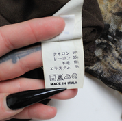 Italian Vintage Lace / Mesh Top (XS/S)