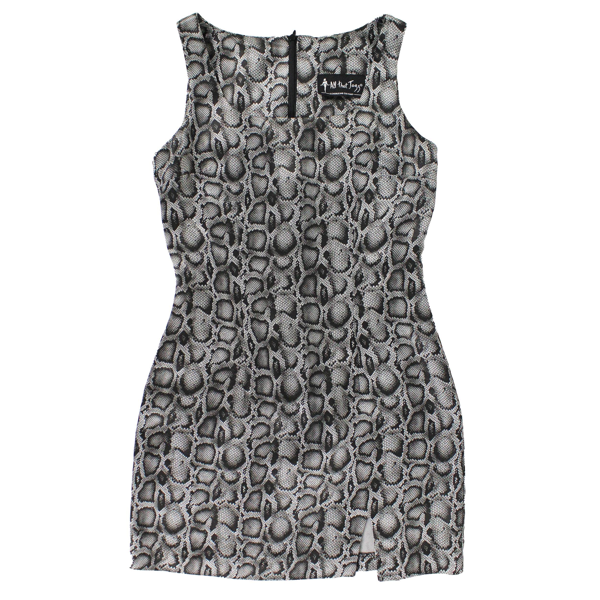 90s Snakeskin Mini Dress (XS)