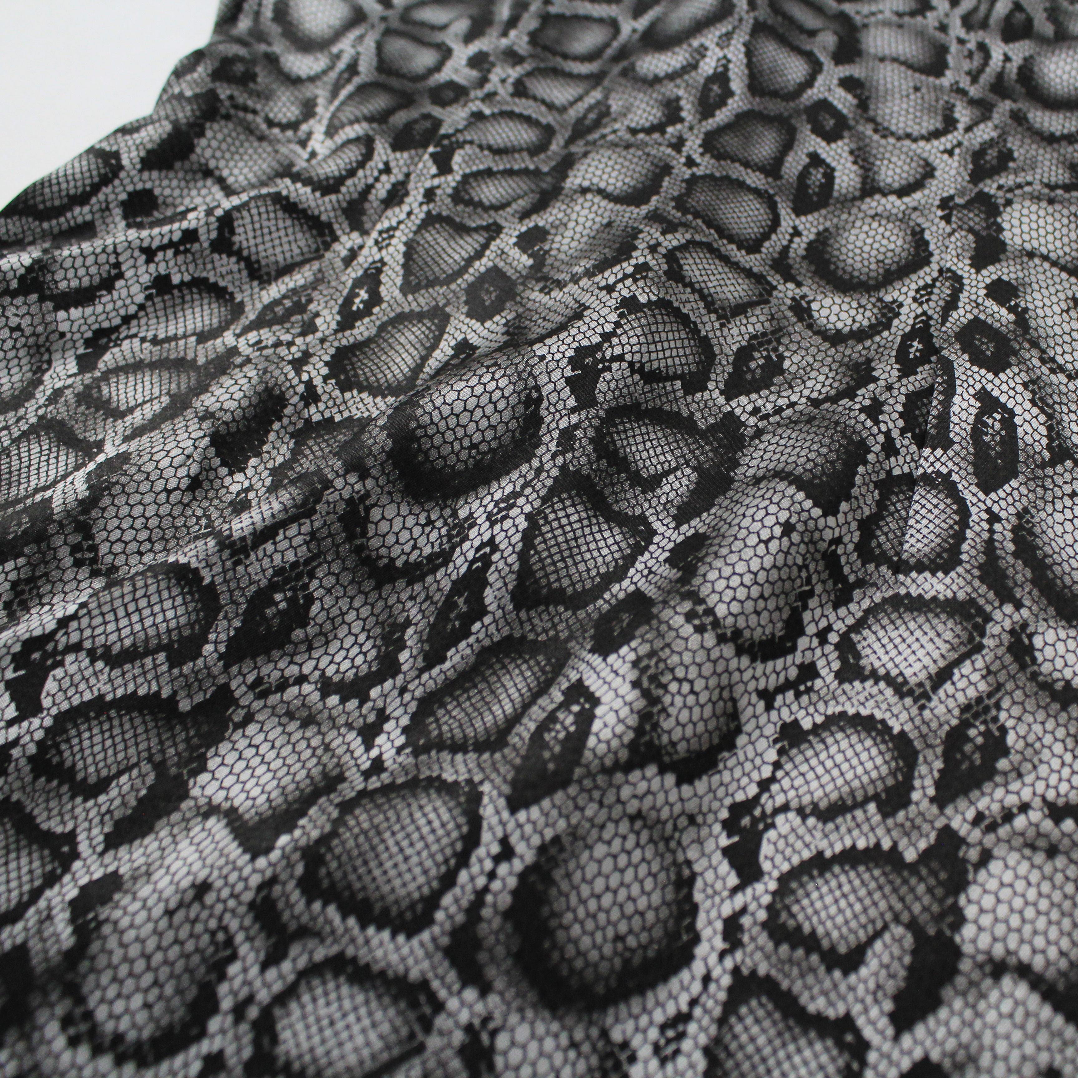 90s Snakeskin Mini Dress (XS)