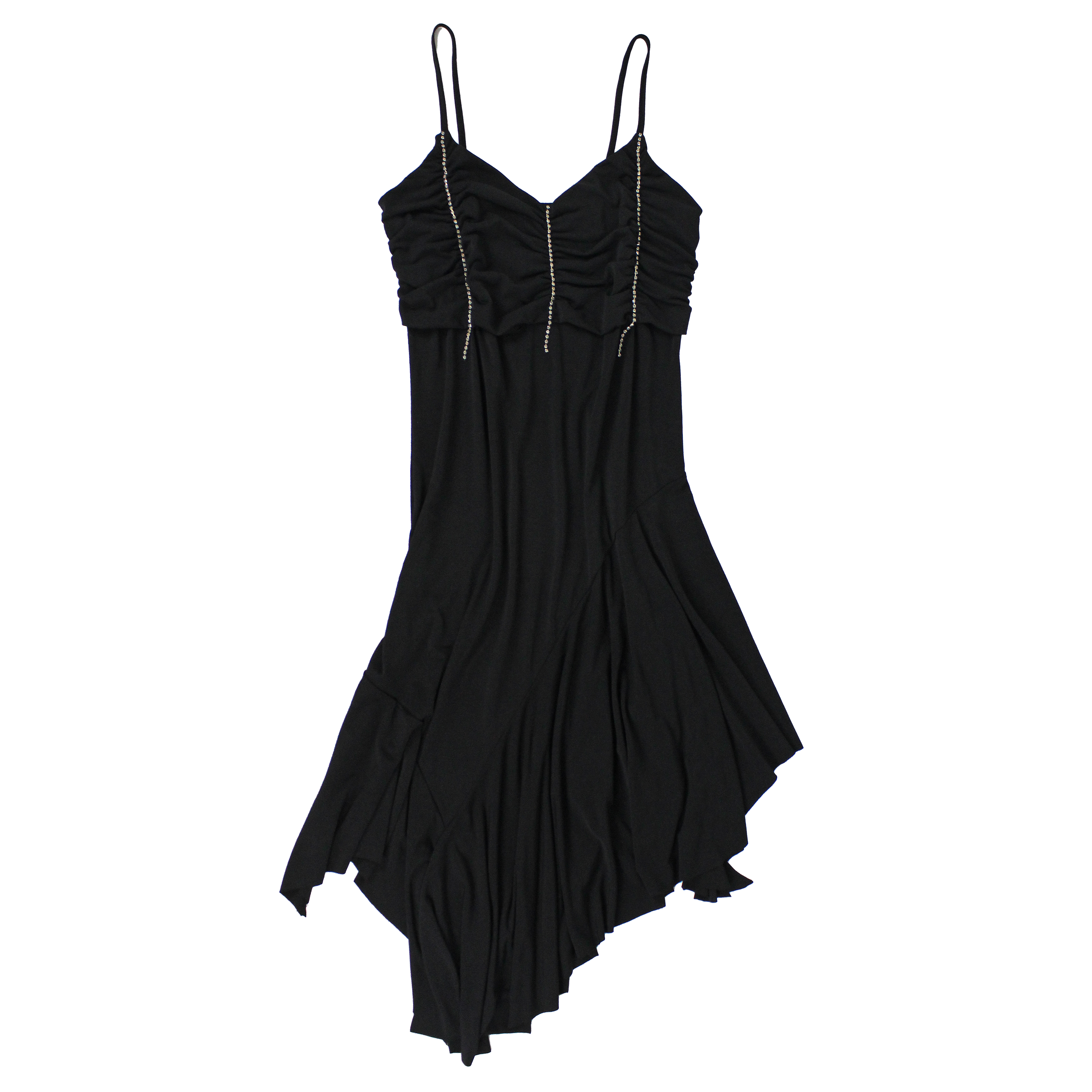 Euro Vintage Asymmetric Dress (S)