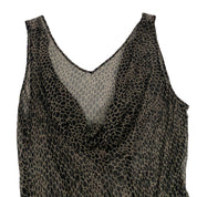 Sexy Sheer Chiffon Maxi Dress (M)