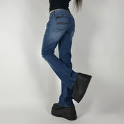 Y2K Mudd Flare Jeans (S)