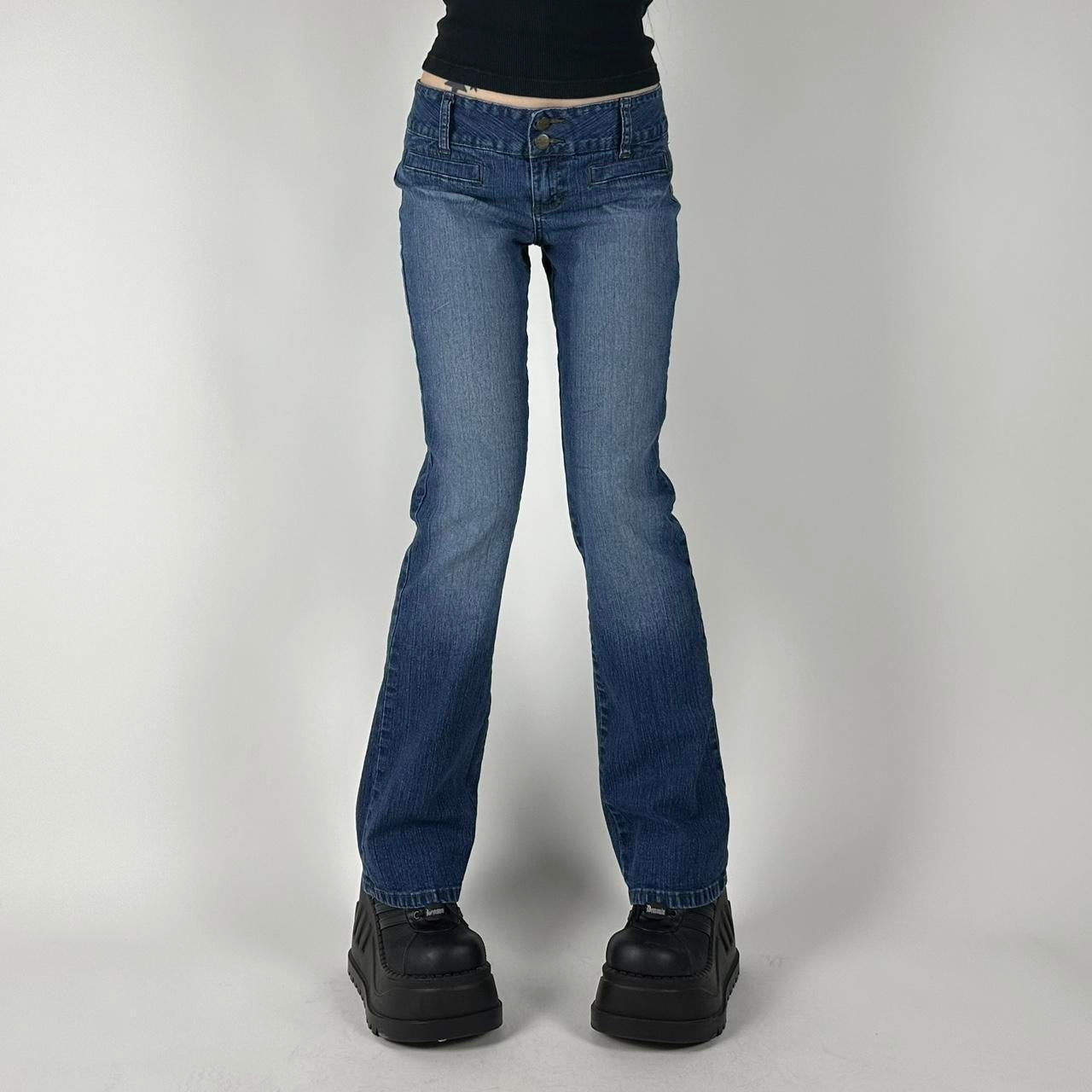 Y2K Mudd Flare Jeans (S)