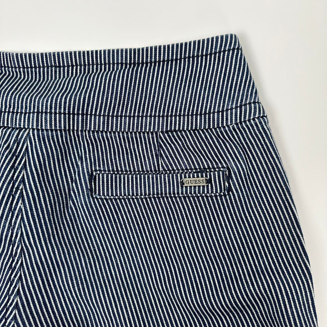 00s Guess Striped Flare Jeans (XS)