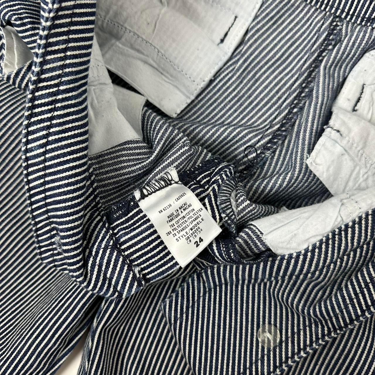 00s Guess Striped Flare Jeans (XS)