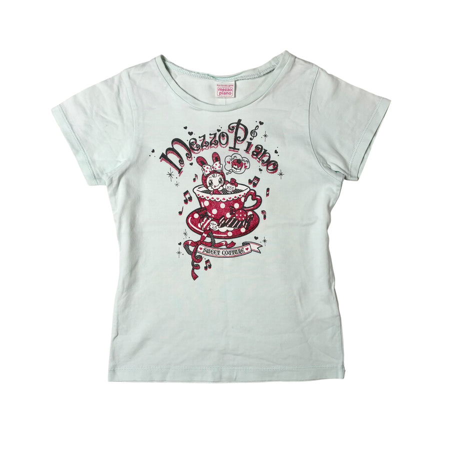 Mezzo Piano Teacup Graphic Baby Tee (XS)