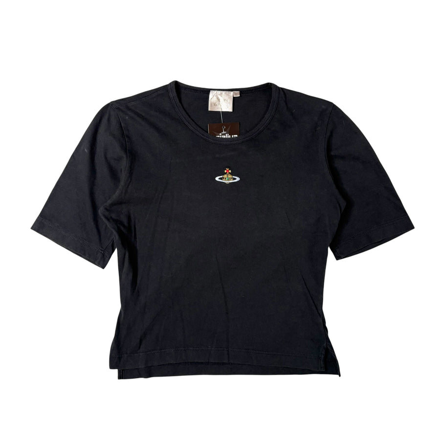 Vivienne Westwood Embroidered Orb Baby Tee (S)