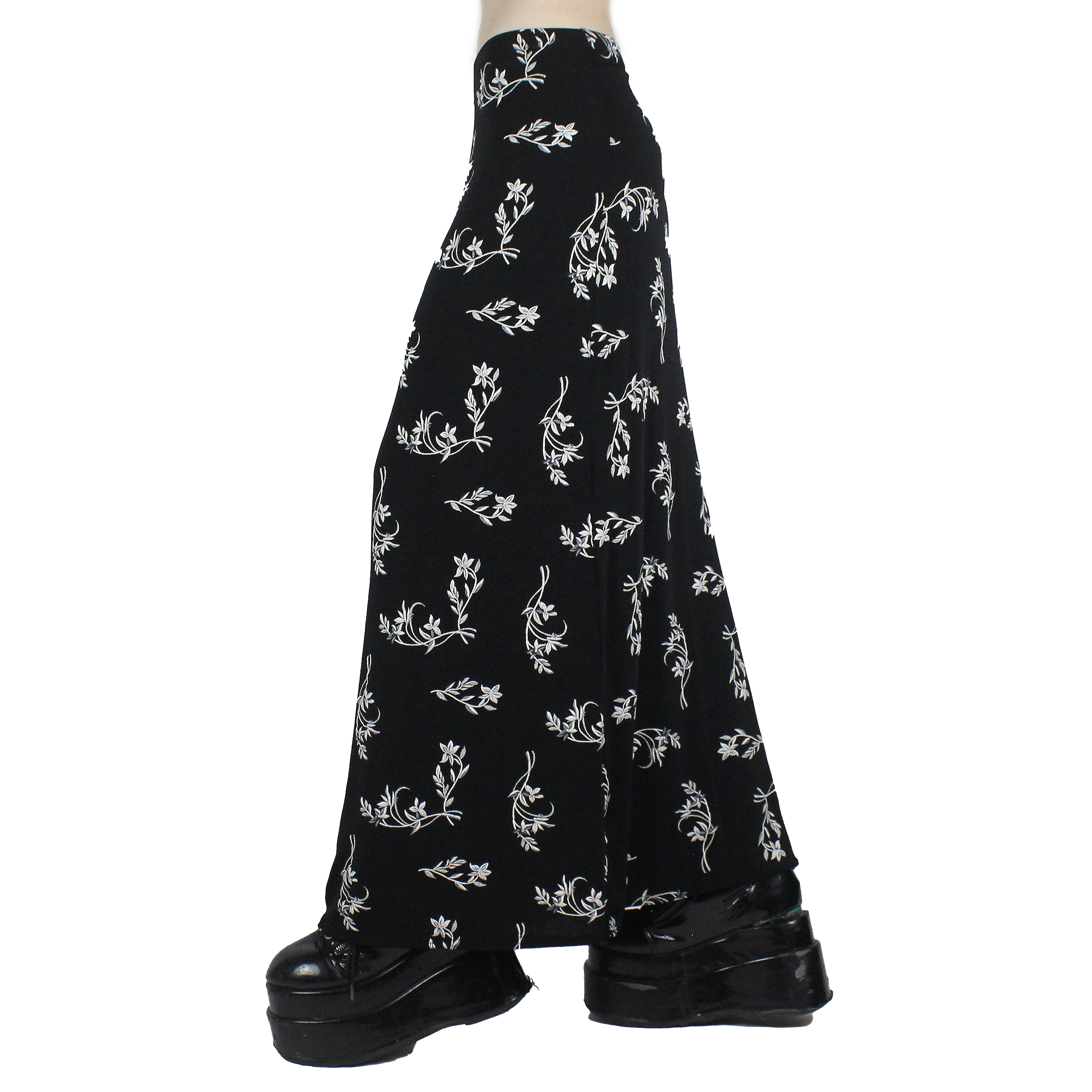 90s Slinky Maxi Skirt (S/M)