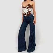 Wide Leg Jeans - Small (27)