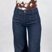 Wide Leg Jeans - Small (27)