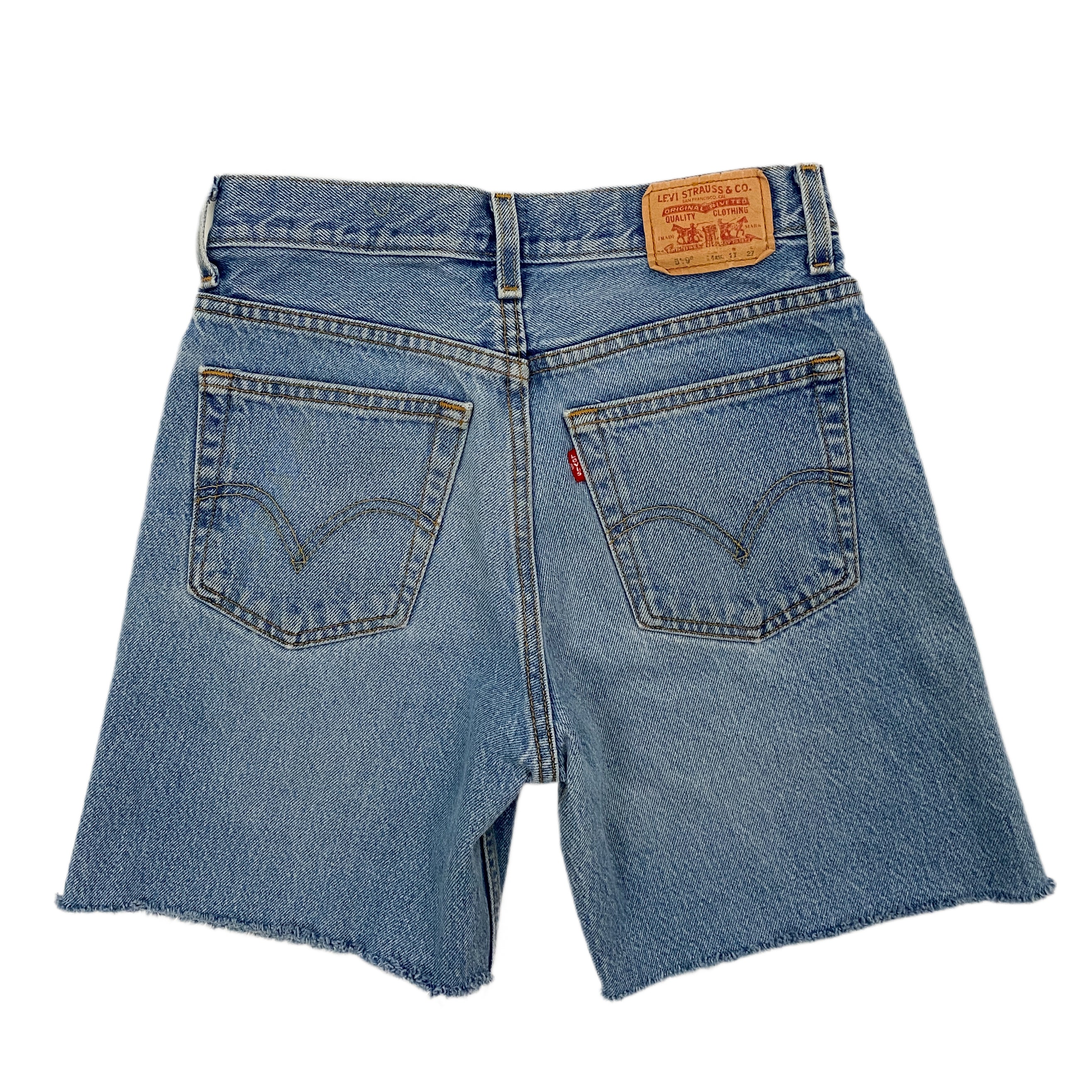 Levi's Denim Slouch Shorts (S)