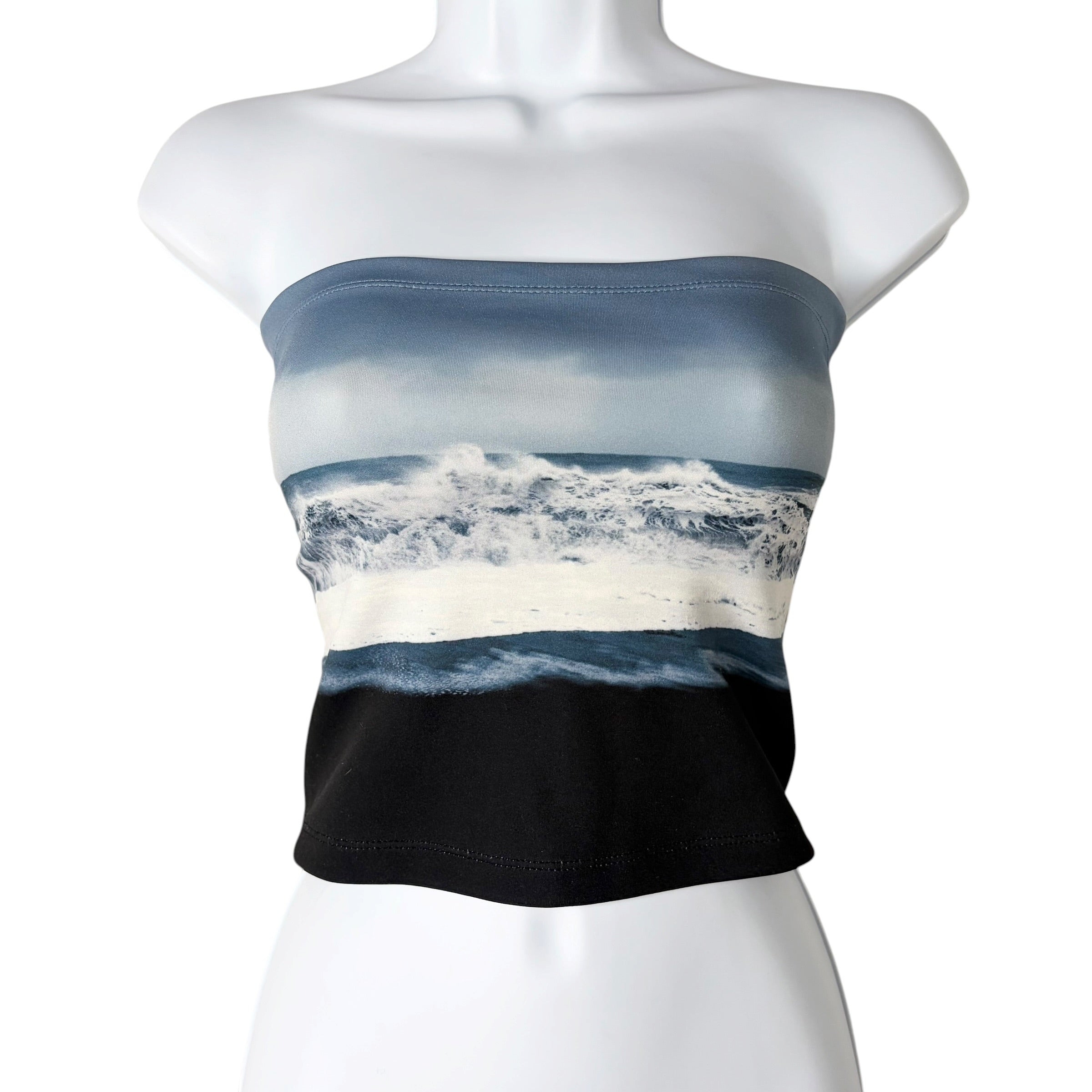 going out beach dress Beach Graphic Tube Top (XS-S)