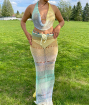 Ocean Serenade Maxi Skirt (XS-XL)