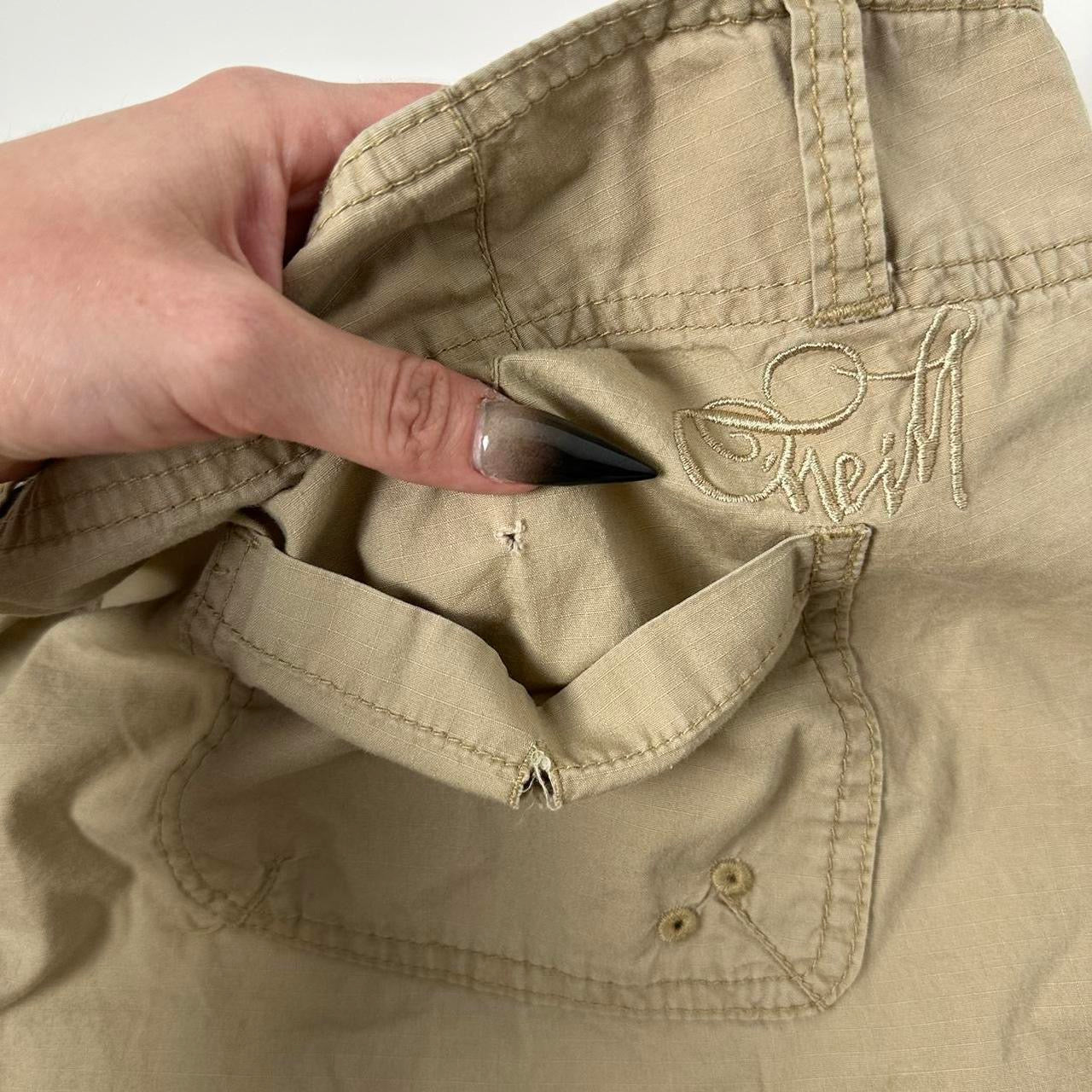 00s Khaki Flare Pants (M)