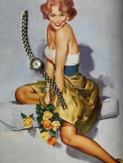 Baby Blue Diamond and Pearl Watch