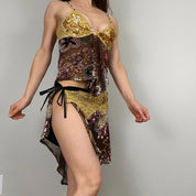 Embellished Silk Fairy Skirt Set (S)